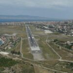 O aeroporto de Reggio pode ser estratégico: um voo da Air Sérvia pousou hoje de Belgrado devido a limitações em Catânia
