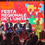 Pd Calabria, na Festa dell'Unità é esboçado o desenho de um... campo extragrande