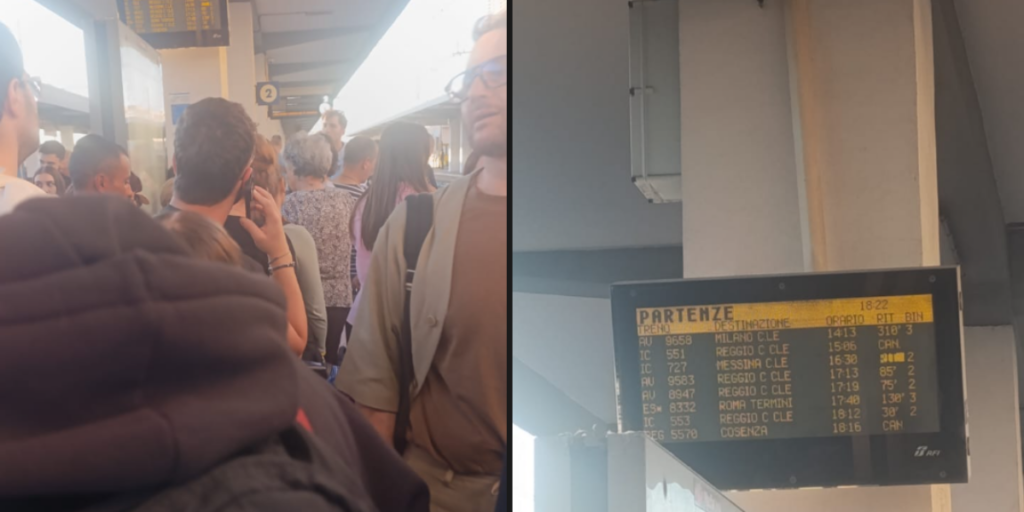 Trens, transporte em descontrole na Calábria. Dezenas de passageiros retidos em Paola devido a uma falha na linha Nocera Terinese-Lamezia. Trânsito reativado às 18h20