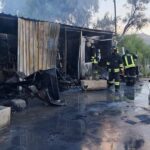 Vulcano, incêndio dentro de oficina naval: não há feridos