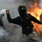 Bélgica depois de França: protesto estudantil transborda, guerra de guerrilha em Bruxelas