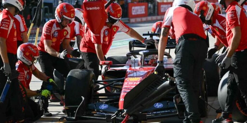 F1: Leclerc domina os treinos livres em Austin, Antonelli é o segundo. A Ferrari do Monegasco na frente de todos