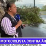 México, jornalista é agredido ao vivo na TV enquanto fazia reportagem sobre o mau tempo VÍDEO