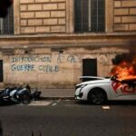 Na França, 2.000 presos por violência. Macron falará à nação às 20h