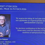 Prêmio Nobel de Física para Francis Halzen pela descoberta de neutrinos cósmicos