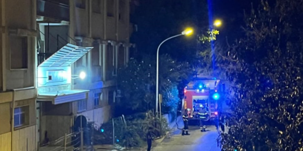 Queima de mato ameaça área do antigo hospital Scilla