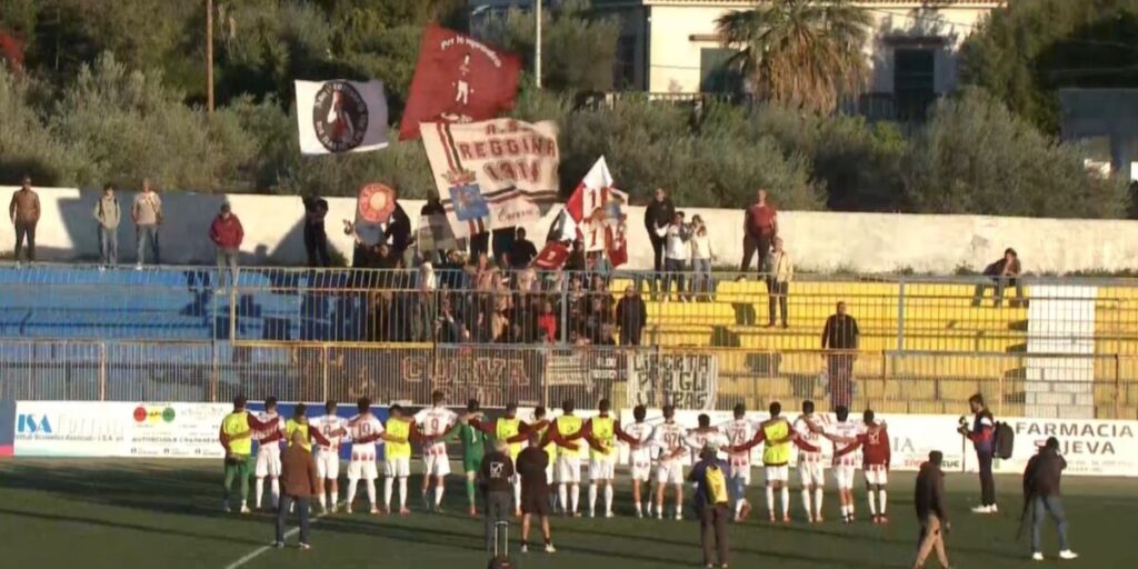Reggina segurou no Favara por 2 a 2 e permanece em primeiro na classificação com Sambiase