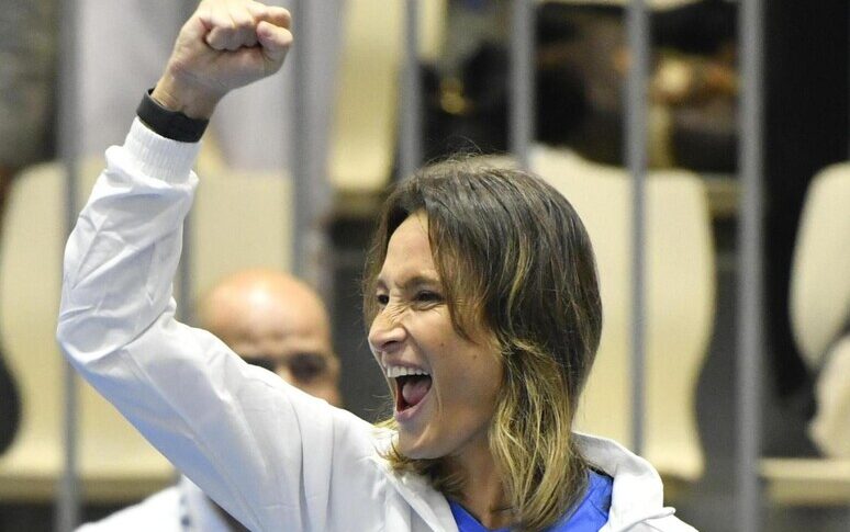 Tathiana Garbin em Cosenza: a capitã italiana inaugura o Racket Trophy