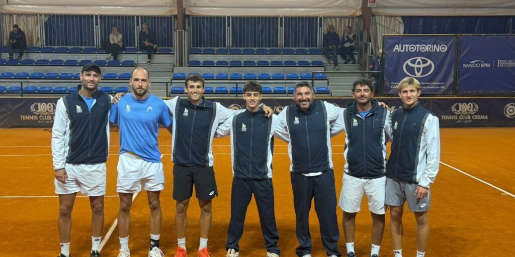 Tênis, Série A1: Treinador Vela Messina conquista sua primeira vitória no campeonato em Crema